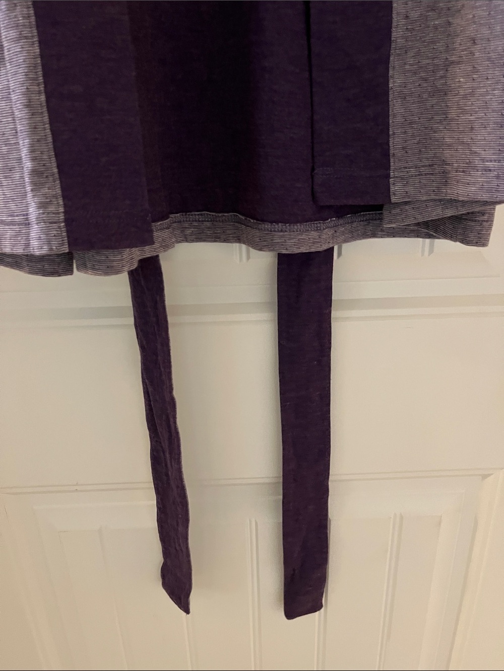 Charter Club Women’s Purple Long Robe - Picture 7 of 9